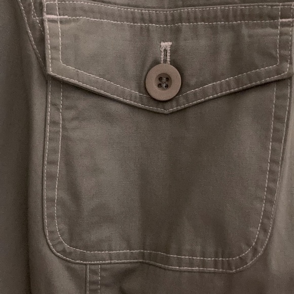 Liz and Me Very Soft Jacket Olive Green 3x - Picture 4 of 6